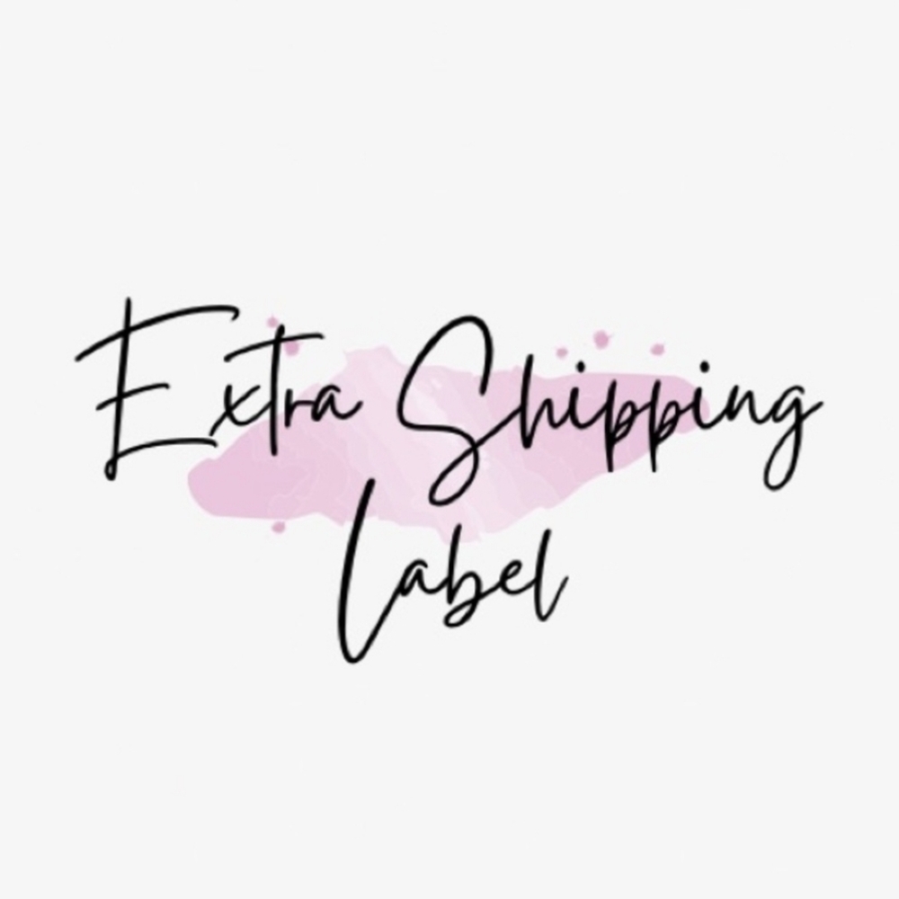 @abbaabbagoo Extra Shipping Label